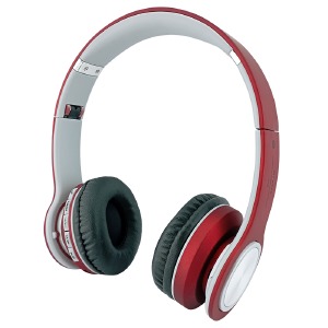 Hands Free большие Bluetooth JB V32 BT5.0/mic (красный, какао) - фото
