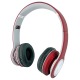 Hands Free большие Bluetooth JB V32 BT5.0/mic (красный, какао) - фото 1