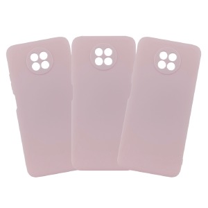 Силикон Smitt Xiaomi Redmi Note 9T розовый# - фото