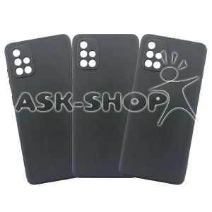 Силикон FULL Cover Samsung A03 Core/A032 Dark grey - фото