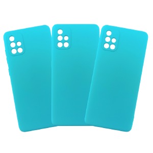 Силикон FULL Cover Xiaomi Redmi 9C/10A Ice blue - фото