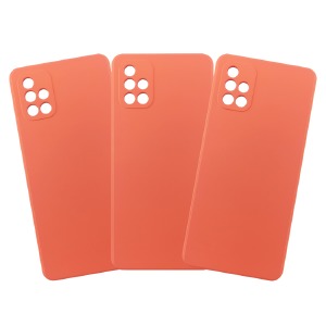 Силикон FULL Cover Samsung A72/A725 Orange - фото