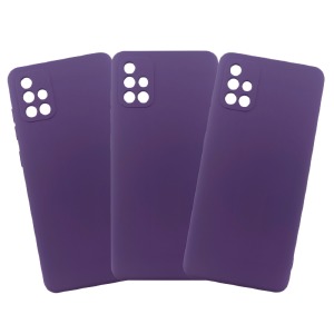 Силикон FULL Cover Samsung A03 2022/A035 Ultra Violet - фото