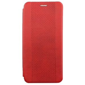 Чехол-книжка New Fashion Redmi Note 12 Pro 5G красный - фото