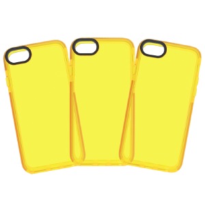 Силикон iPhone 14/13 NEON yellow - фото