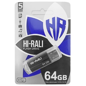 USB 64GB 2.0 Hi-Rali Corsair series черная - фото