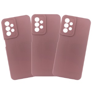 Силикон Samsung A03s/A037 Full Protection pink powder# - фото
