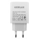Блочек USB Gerlax A300 3A/1USB/18W/QC3.0/блистер белый - фото 1
