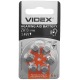 Батарейки PR-48/V13/ZA13 Videx 1.45v (слуховой аппарат) по 6шт/цена за 1 бат. (60) - фото 1
