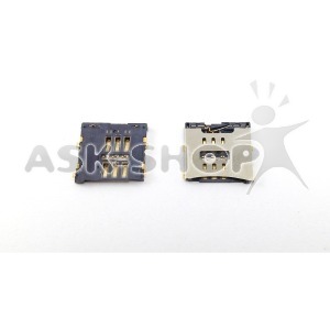 SIM коннектор iPhone 4G/4S - фото