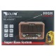 Радиоприемник аналоговый Golon RX-6061S+USB + СОЛНЕЧНАЯ ПАНЕЛЬ микс 15х10х7см - фото 2