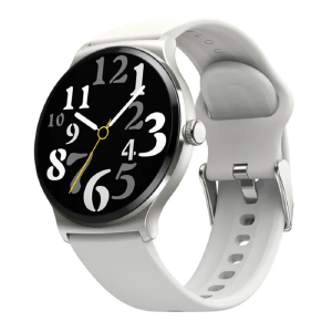 Смарт-часы (Smart watch) Xiaomi Haylou Solar Lite LS05L (укр.мова/BT5.3/LCD1.38"/IP68/240mAh) светло-серые - фото