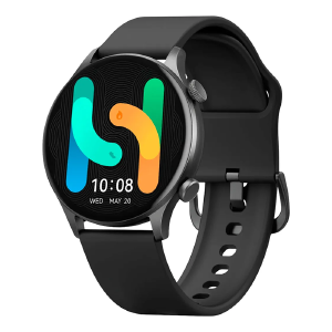 Смарт-часы (Smart watch) Xiaomi Haylou Solar Plus RT3 LS16 (укр.мова/BT5.2/LCD1.43"/IP68/280mAh) черные - фото