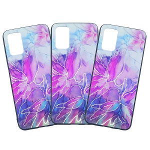 Накладка Samsung S20/G980/S11 Marble UV pink# - фото