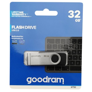 USB 32GB 2.0 Goodram UTS2 черная - фото