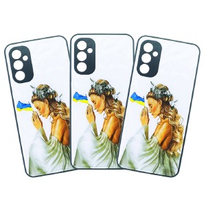 Накладка Ladies UA Samsung M13/M135/M23/M236 #GirlWithFlag # - фото