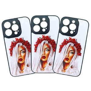 Накладка Ladies iPhone 14 Plus #UkrainianGirl # - фото