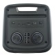 Колонка чемодан TTD-2810/11 Bluetooth 59х28x27 см черная RGB с микрофоном - фото 2