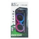 Колонка чемодан TTD-2809 Bluetooth 58х28x28 см черная RGB с микрофоном (4) - фото 2