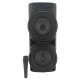 Колонка чемодан TTD-2807 8.5&quot;/30W/RGB/BT5.0/USB/AUX/microSD/FM/MIC/пульт 58х25x20см черная(6) - фото 1