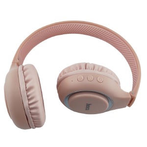 Hands Free большие Bluetooth Hoco W41 розовые - фото