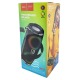 Колонка Hoco HC12 5Wx2/LED/BT5.0/USB/AUX/microSD/FM/1200mAh/TWS/IPX4 22,3х10,5х9,6см черная - фото 1