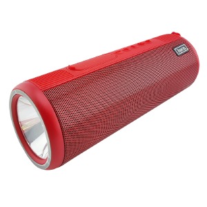 Колонка Hoco HC11 5W/BT5.0/USB/AUX/microSD/FM/1200mAh/TWS 18,1х6,5х6,5см красная - фото