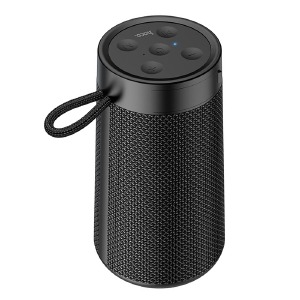 Колонка Hoco HC13 5W/BT5.0/USB/AUX/microSD/FM/1200mAh/TWS 15,3х8,3х6,8см черная - фото