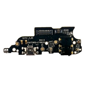 Разъем зарядки (Charger connector) Meizu M6 Note  на плате с микрофоном и компонентами - фото