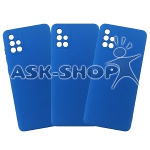 Силикон FULL Cover Samsung A54 5G/A546 Electric blue - фото