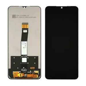 Дисплей для телефона Xiaomi Redmi 10C/Poco C40 черный, с тачскрином, модуль - фото