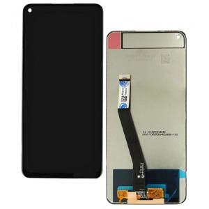 Дисплей для телефона Xiaomi Redmi Note 9/Redmi 10X 4G черный, с тачскрином, модуль - фото