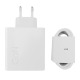 СЗУ Type-C Xiaomi Charging Combo 120W 2в1 белое - фото 1