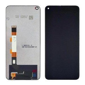 Дисплей для телефона Xiaomi Redmi Note 9T/Note 9 5G черный, с тачскрином модуль - фото