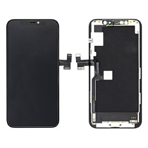 Дисплей для телефона iPhone 11 Pro черный, с тачскрином, модуль(Amoled) - фото