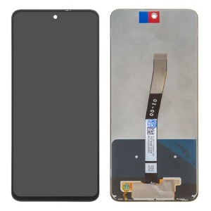 Дисплей для телефона Xiaomi Redmi Note 9s/Note 9 Pro/Note 9 Pro Max черный, с тачскрином модуль - фото