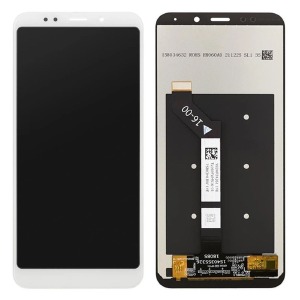 Дисплей для телефона Xiaomi Redmi 5 Plus, белый, с тачскрином, модуль - фото