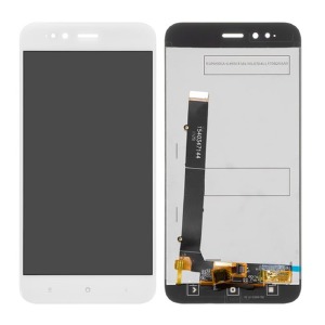 Дисплей для телефона Xiaomi Mi 5x/Mi A1,белый, с тачскрином, модуль - фото