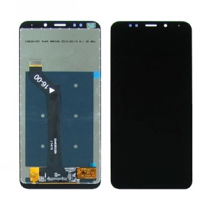 Дисплей для телефона Xiaomi Redmi 5 Plus,черный, с тачскрином, модуль - фото