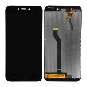 Дисплей для телефона Xiaomi Redmi 5a/Redmi GO черный, с тачскрином, модуль - фото