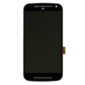 Дисплей Motorola G2/XT1062/XT1063/XT1064/XT1068, черный, с тачскрином,модуль, оригинал - фото