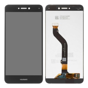 Дисплей для телефона Huawei P8 Lite 2017/P9 Lite 2017/Nova Lite 2016 черный, с тачскрином, модуль, оригинал - фото