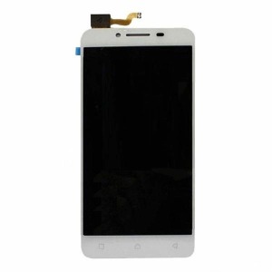Дисплей для телефона Lenovo A6600 белый, с тачскрином, Модуль - фото
