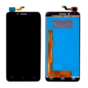 Дисплей для телефона Lenovo A6600 черный, с тачскрином, Модуль - фото