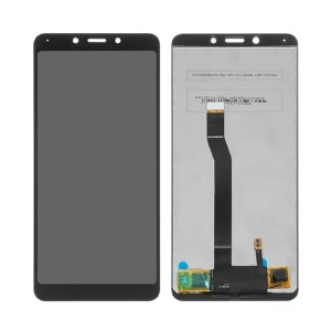 Дисплей для телефона Xiaomi Redmi 6/Redmi 6a черный, с тачскрином, модуль - фото