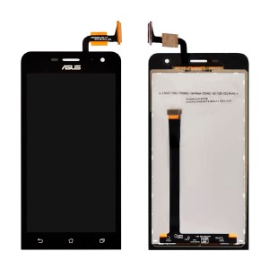 Дисплей для телефона Asus Zenfone 5 Lite/A502CG черный, с тачскрином, модуль, оригинал - фото