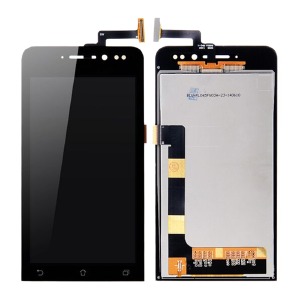 Дисплей для телефона Asus Zenfone 4,5/A450CG черный, с тачскрином, модуль, оригинал - фото
