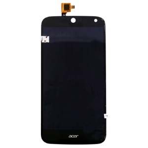 Дисплей для телефона Acer Z630 черный, с тачскрином, модуль - фото