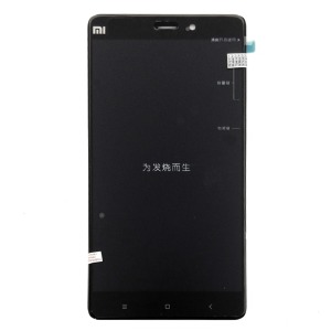 Дисплей для телефона Xiaomi Mi Note черный, с тачскрином, модуль - фото