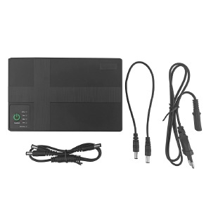 ИБП DC UPS (бесперебойник) для роутера 10400 mAh DC1018P DC(5/9/12V)/USB/ POE/LAN - фото